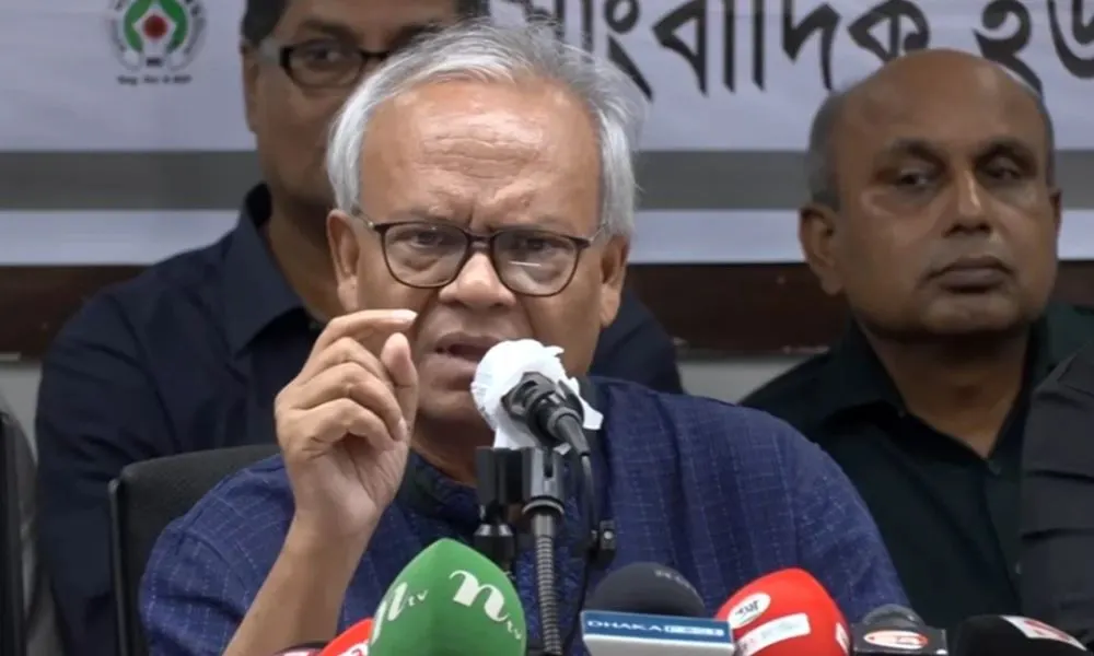 ফ্যাসিবাদের উত্থান হলে রাষ্ট্রই থাকবে না, রক্ষা পাবে না কেউ’: রুহুল কবীর রিজভী