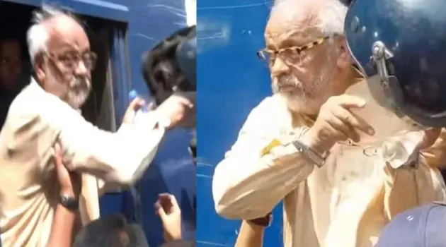 ‘আমি আওয়ামী লীগার না’: বলে হেলমেট ছুড়ে ফেললেন আখতারুজ্জামান