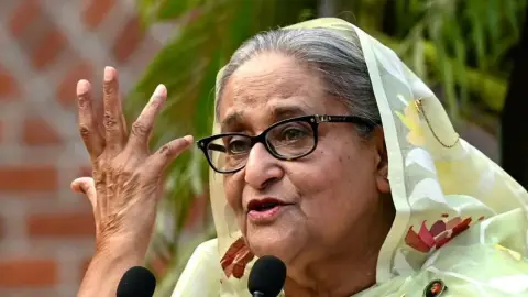 আওয়ামী লীগ পুনর্গঠনে কেন্দ্রীয় ভূমিকা রাখতে চান শেখ হাসিনা নজর বিএনপির দিকে