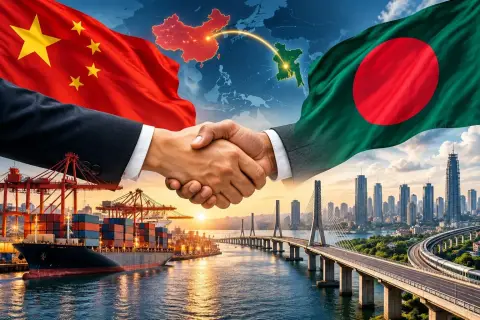 রেকর্ড ভেঙে ১২.৮ বিলিয়ন ডলারে পৌঁছাল বাংলাদেশ-চীন দ্বিপক্ষীয় বাণিজ্য