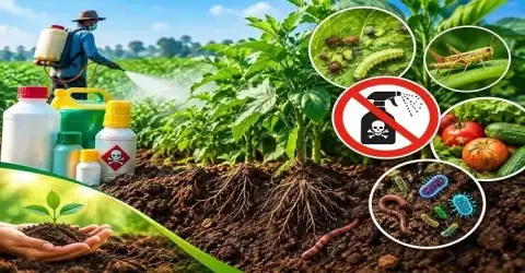 জমিতে পোকা দেখলেই কীটনাশক? বিপদ বাড়ছে কৃষিরই