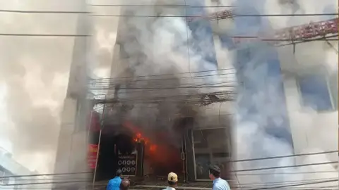 রাজধানীতে ফিজিওথেরাপি কলেজের কিচেনে আগুন