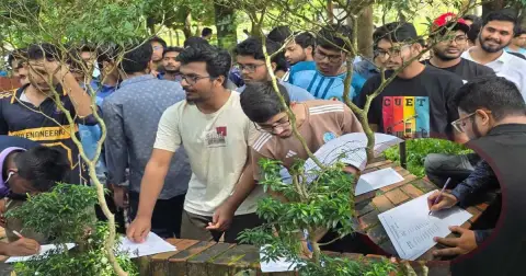 অপসারিত ভিসিকে ফেরানোর দাবিতে চুয়েটে টানা দ্বিতীয় দিনের 'কমপ্লিট