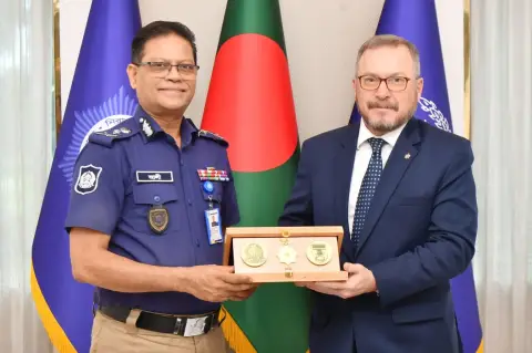 পুলিশের সক্ষমতা বৃদ্ধিতে রাশিয়া-বাংলাদেশের সহযোগিতা