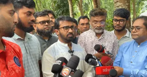 ‘অসংখ্য ডিসেম্বর এলেও বাংলাদেশে ফিরবেন না শেখ হাসিনা’: রাশেদ খাঁন