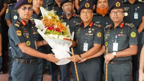 নতুন আইজি প্রিজনের দায়িত্ব নিলেন আনোয়ারুল কবীর