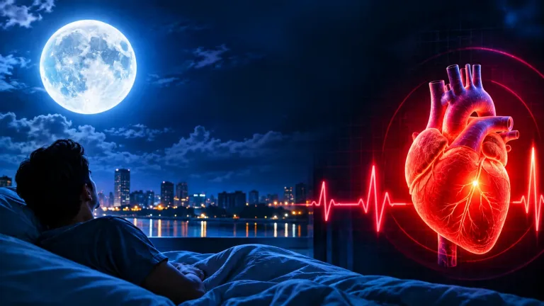 চাঁদের আলোতেও বাড়তে পারে হৃদরোগের ঝুঁকি।