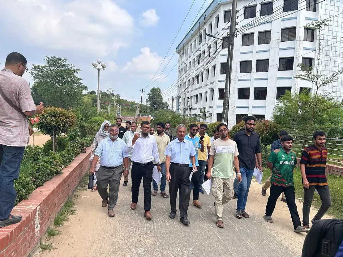 আন্দোলনের উত্তাপের মধ্যেই নতুন নেতৃত্ব পেল সিলেট কৃষি বিশ্ববিদ্যালয়