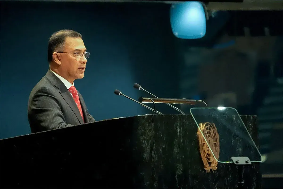 জাতিসংঘে বাবা মায়ের পরে তারেক রহমানের দেওয়া বাংলায় পূর্ণাঙ্গ ভাষণ