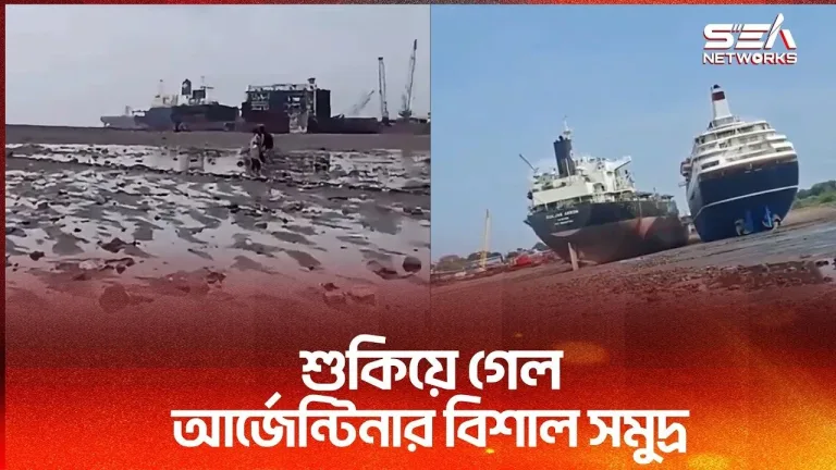 সমুদ্র যখন হঠাৎ উধাও! আর্জেন্টিনার সৈকতে এ কীসের ইঙ্গিত? Sea Networks